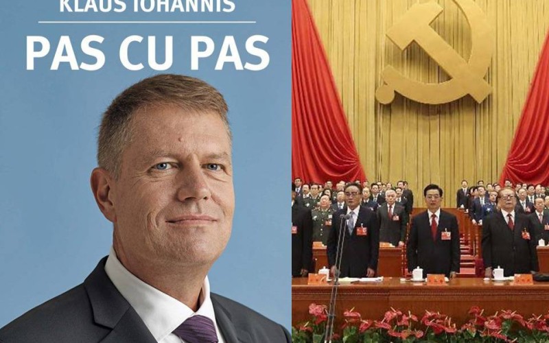 Partidul Comunist Chinez îi dă bani lui Iohannis pentru cartea ”Pas cu pas”, tradusă în chineză