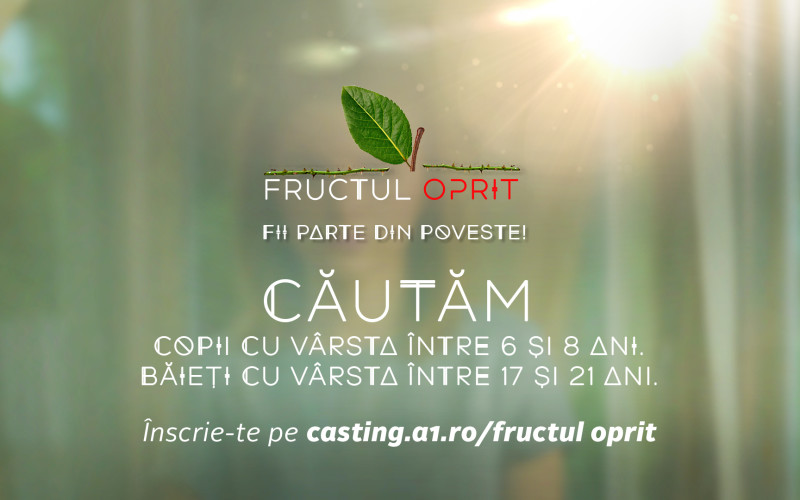 Peste 2300 de persoane s-au înscris la casting ca să apară în serialul Fructul oprit