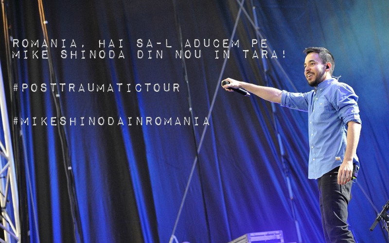 MIKE SHINODA vrea să revină în ROMÂNIA cu POST TRAUMATIC TOUR