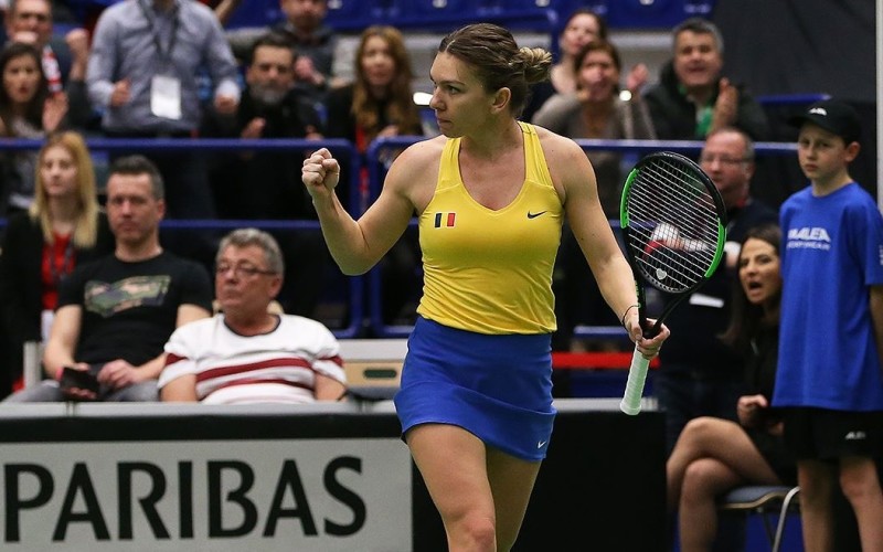 România, victorie uriaşă în Fed Cup. S-a calificat în semifinale graţie lui Halep, Begu şi Niculescu