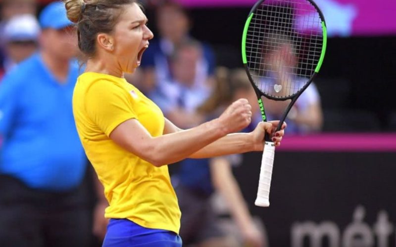 Simona Halep, victorie dramatică în Franţa. A învins-o pe Garcia după un meci maraton