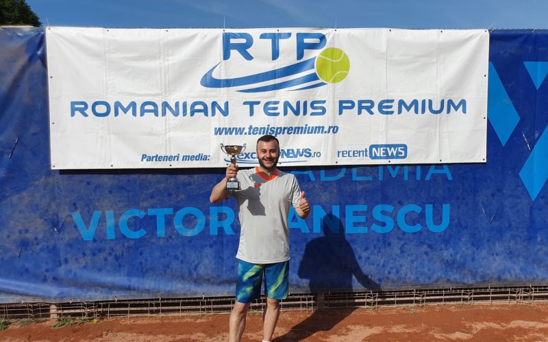 Mihnea Susanu a câştigat prima ediţie a unui turneu de tenis de categorie RTP 500