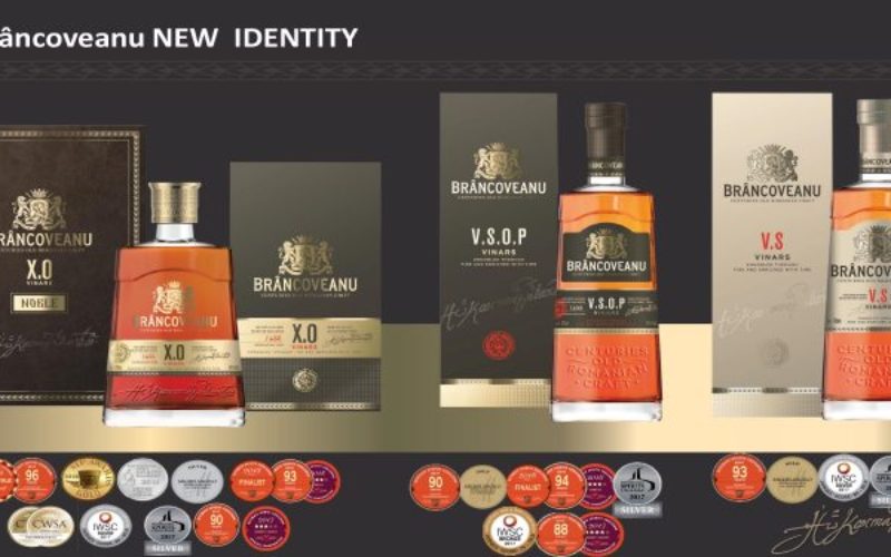 Vinars Brâncoveanu, produs de Alexandrion Group, are o nouă identitate vizuală