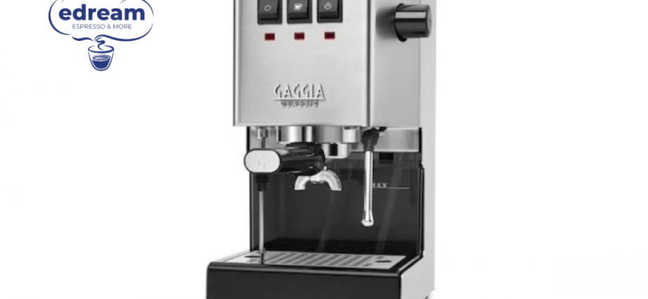 Gaggia Classic E24 pentru cafeaua de acasă care îți face ziua mai bună – Edream știe ce ai nevoie
